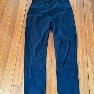 Black High-Waisted Leggings